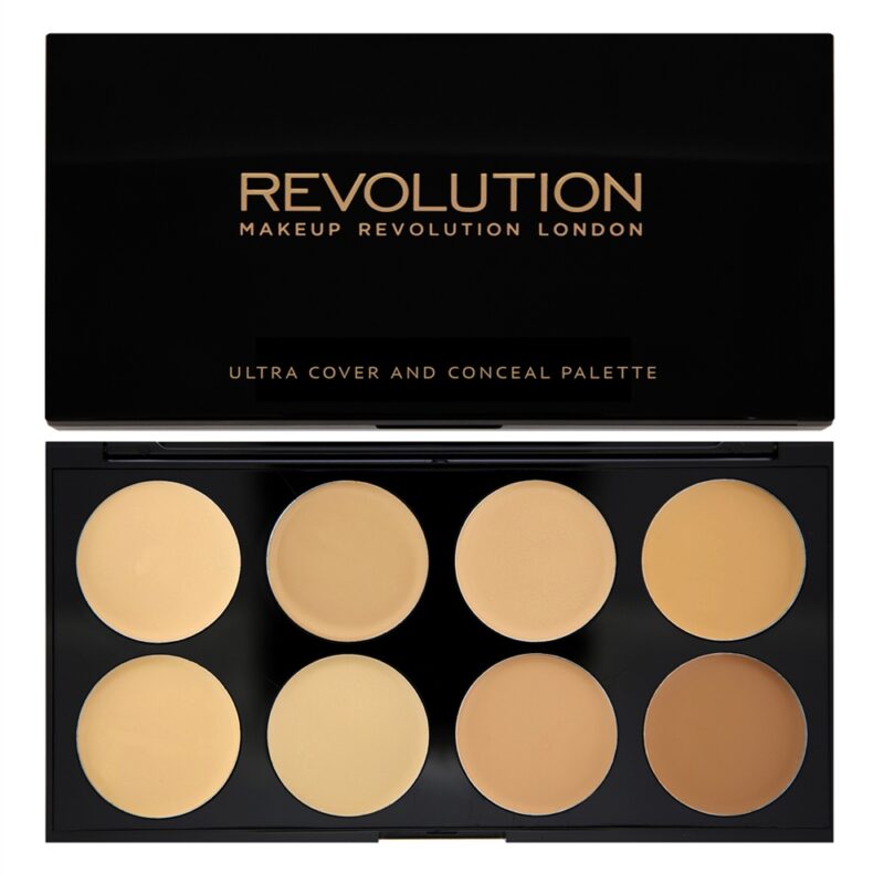 Revolution Ultra Cover and Conceal Palette - Light Medium