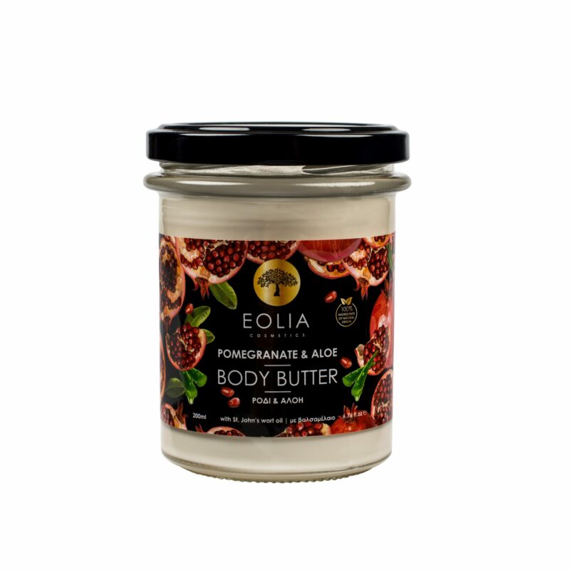 Body Butter Pomegranate and Aloe (Ρόδι και Αλόη) 200ml