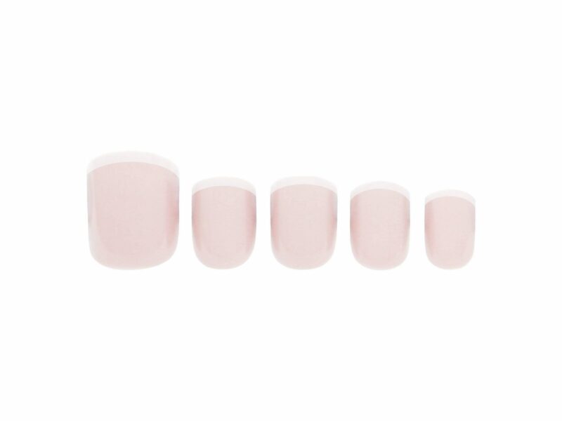 Glamorous Nails Stick On Nails - French Nails 01 - Image 2
