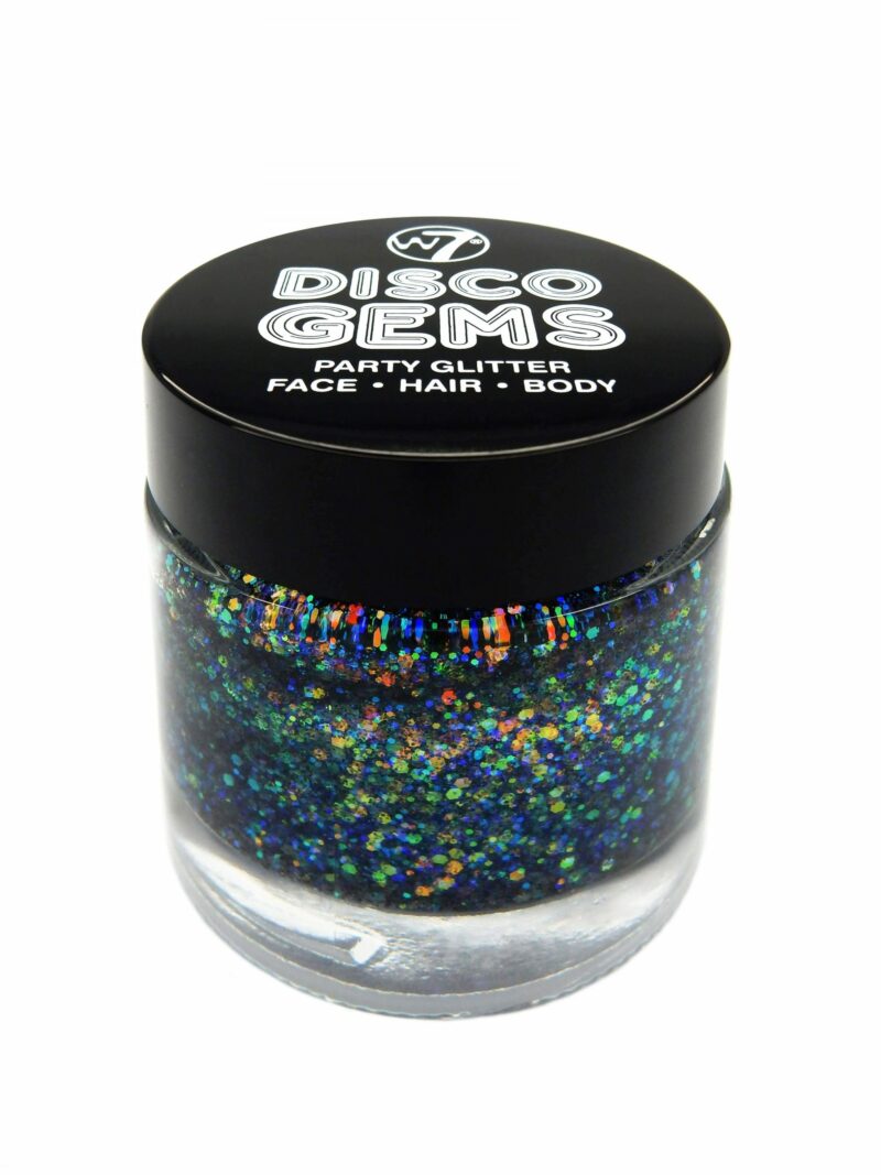 Disco Gems Festival Party Glitter Gel Makeup - Night Rider