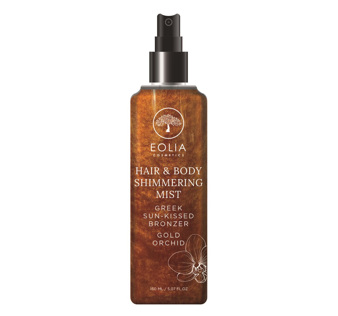 Eolia Hair & Body Mist Gold Orchid Shimmering Greek SunKissed Bronzer