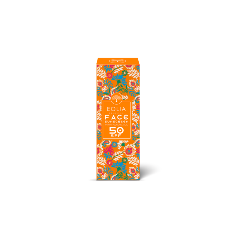 Eolia Face Sunscreen SPF50 with hyaluronic acid 50ml