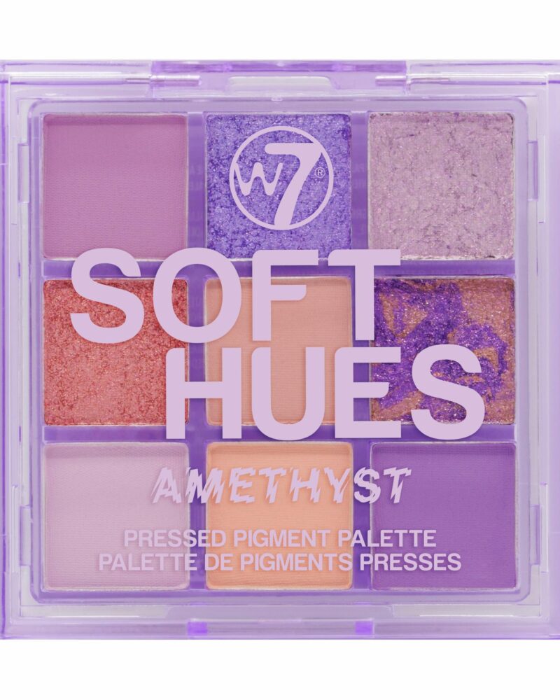 Soft Hues Pressed Pigment Palette - Amethyst