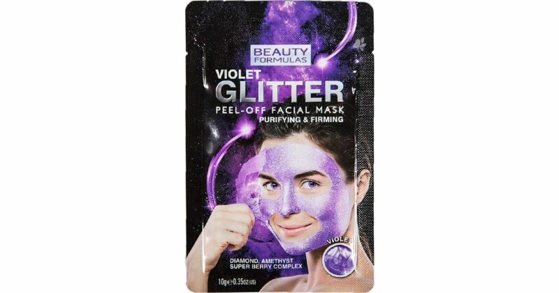Violet Glitter Peel Off Facial Mask - Μάσκα Σύσφιξης