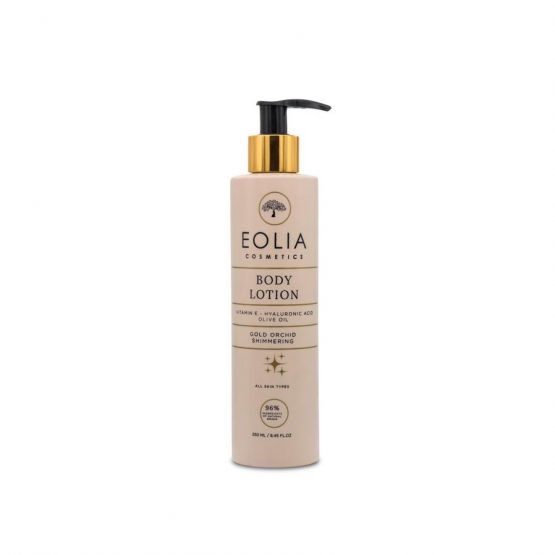 Eolia Body Lotion Gold Orchid Shimmer Natalies Beauty Shop