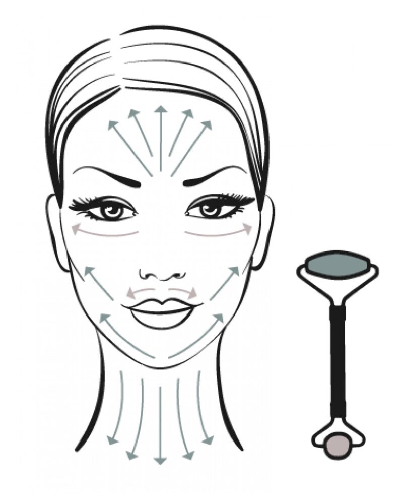 PARSA ROSE QUARTZ ROLLER ΓΙΑ ΤΟ ΠΡΟΣΩΠΟ - Image 4