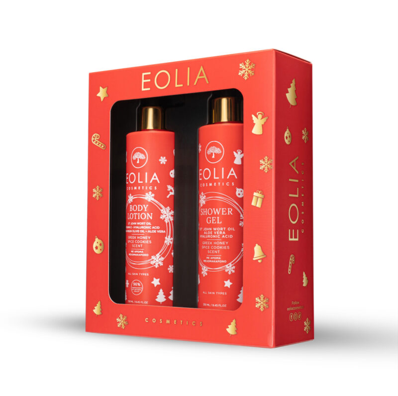 Gift Box Body Lotion & Shower Gel Μελομακάρονο - Image 2