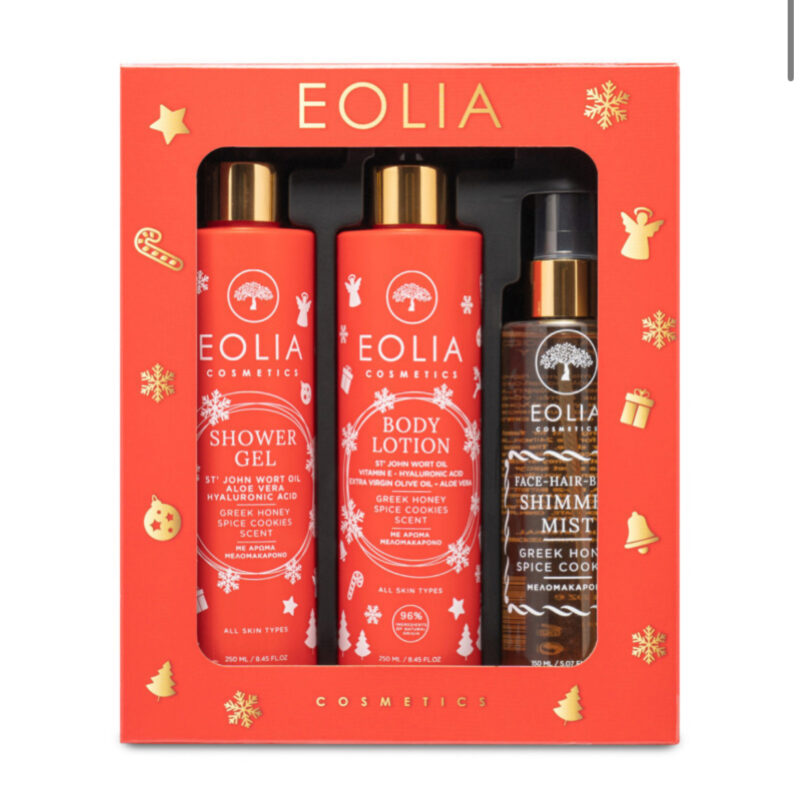 GIFT SET EOLIA – GREEK HONEY AND SPICE COOKIES 3PCS