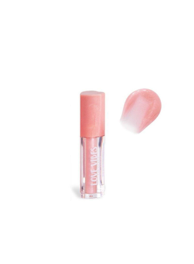 Love Vibes Lipgloss 01 Shimmer Pinky White