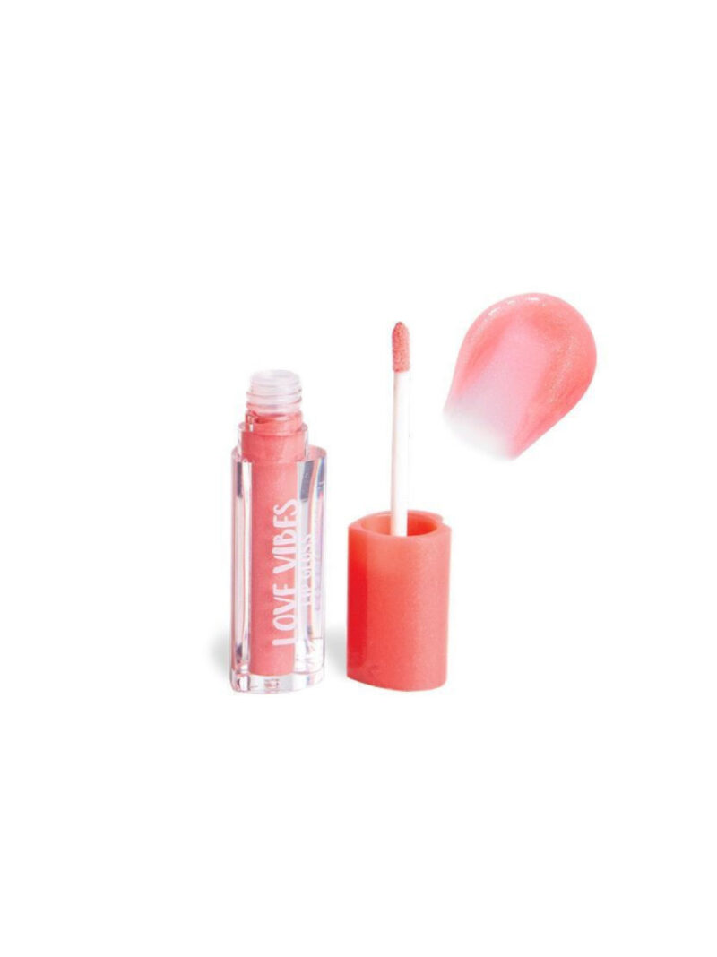 Love Vibes Lipgloss 02 Shimmer Pinky Peach
