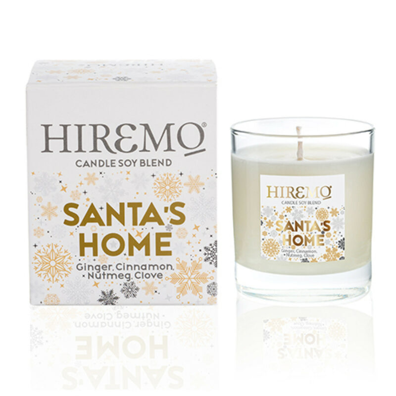 HIREMO SOY BLEND CANDLE SANTAS HOME