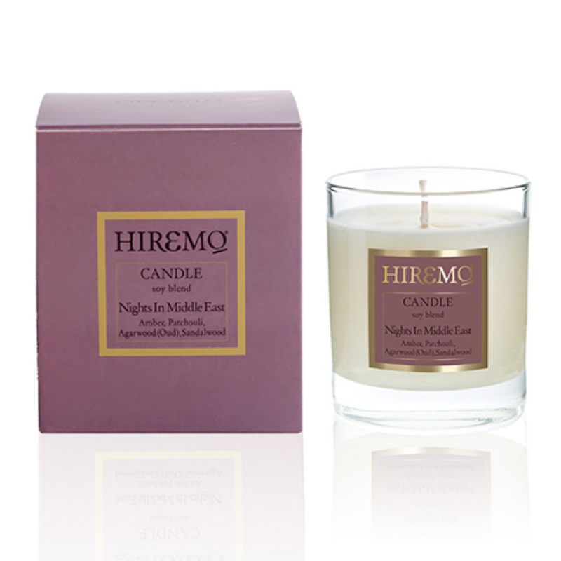 HIREMO SOY BLEND CANDLE NIGHTS IN MIDDLE EAST