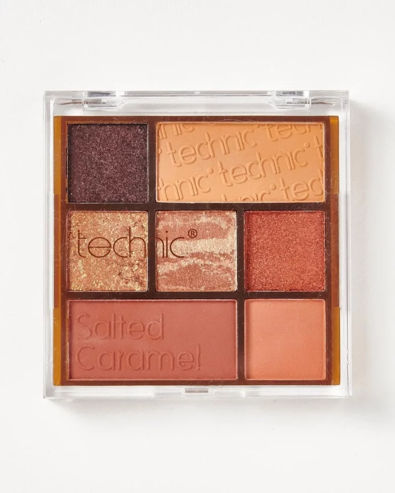 technic salted caramel pressed pigment palette