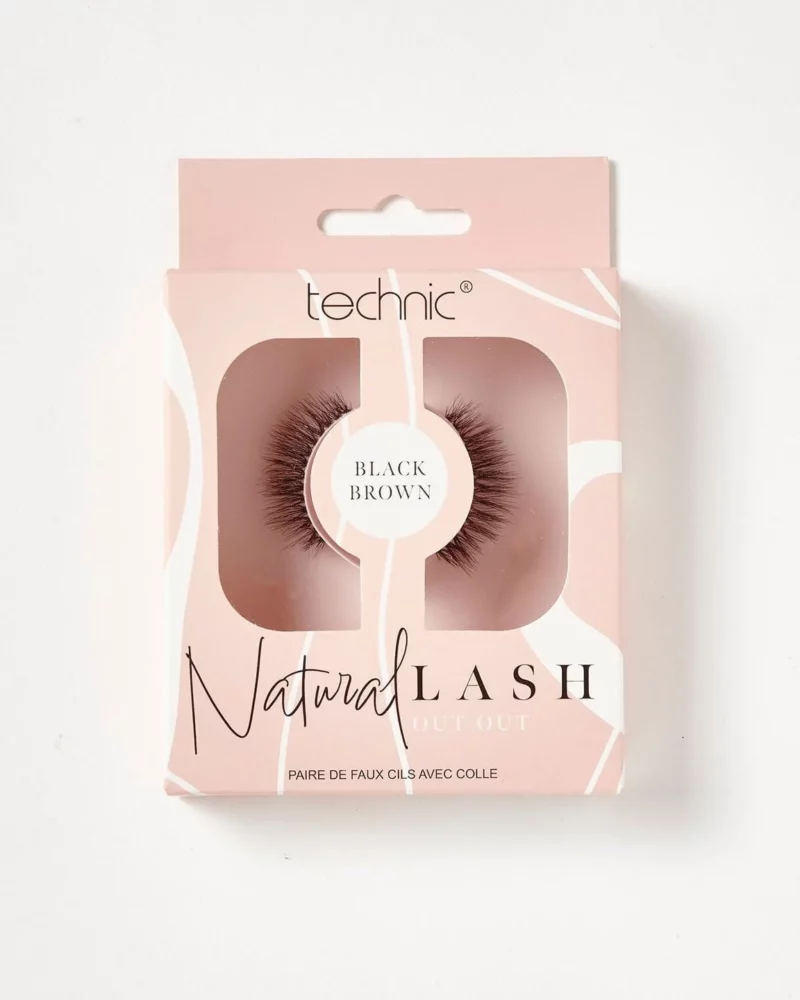 Technic Black Brown Natural Lashes OUT OUT