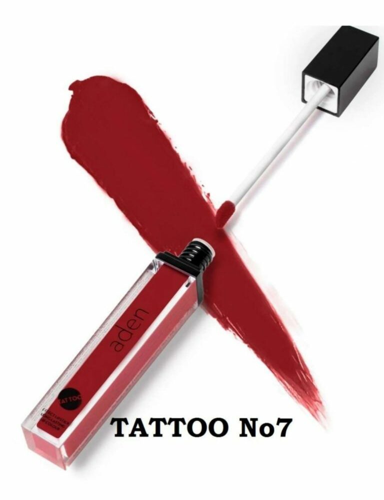 ADEN Tattoo Effect Lipstick 07 Exotic Red