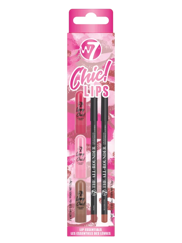 W7 Chic! Lips Gift Set