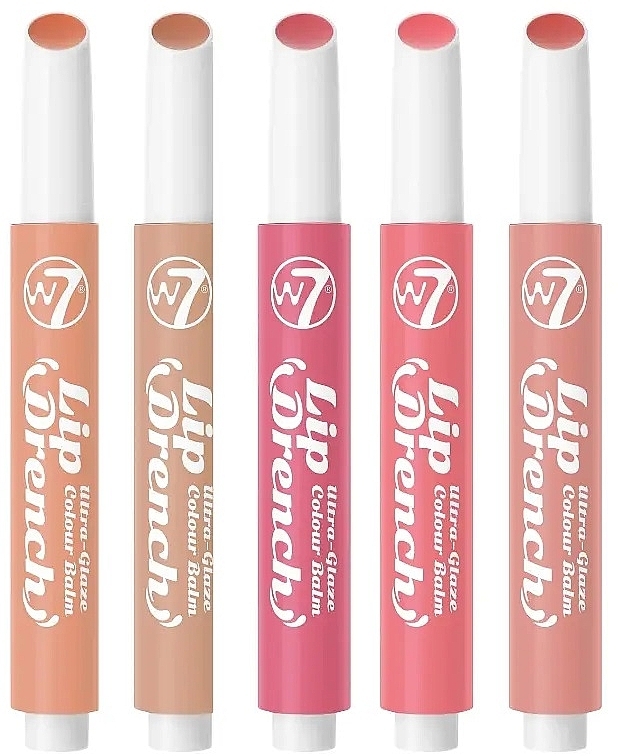 W7 Lip Drench Ultra Glaze Colour Balm ενυδατικό χρώμα για τα χείλη