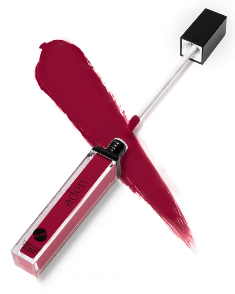 ADEN Tattoo Effect Lipstick 06 Passionate Cherry ματ κραγιον 7ml