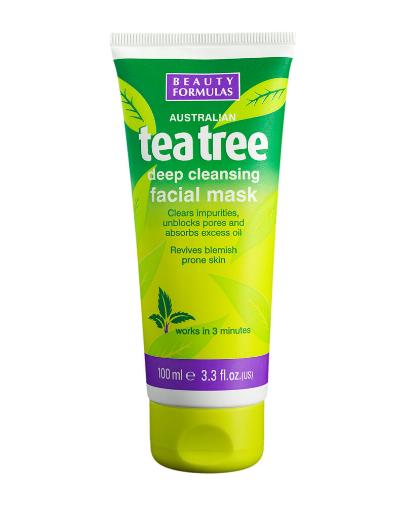 Beauty Formulas Tea Tree Deep Cleansing Facial Mask
