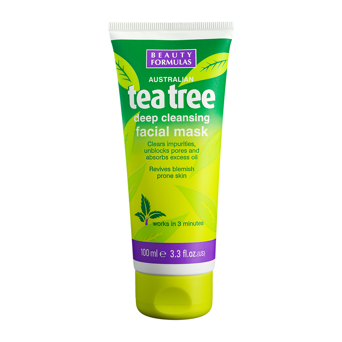 Beauty Formulas Tea Tree Deep Cleansing Facial Mask