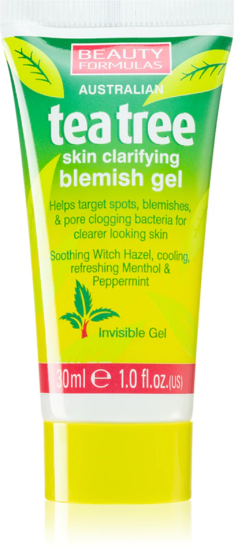 Beauty Formulas Tea Tree Skin Clarifying Blemish Gel