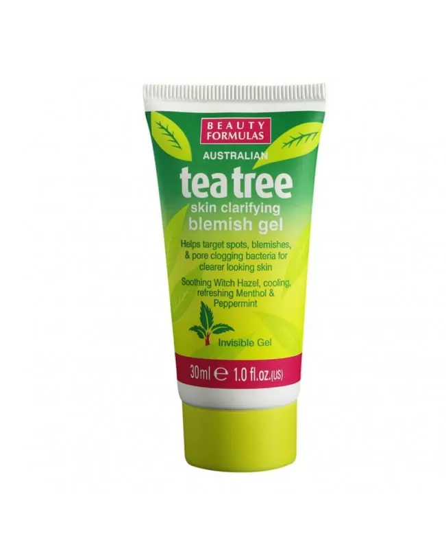 Beauty Formulas Tea Tree Skin Clarifying Blemish Gel