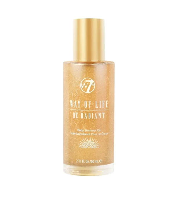 W7 Way of Life Be Radiant Body Shimmer Oil