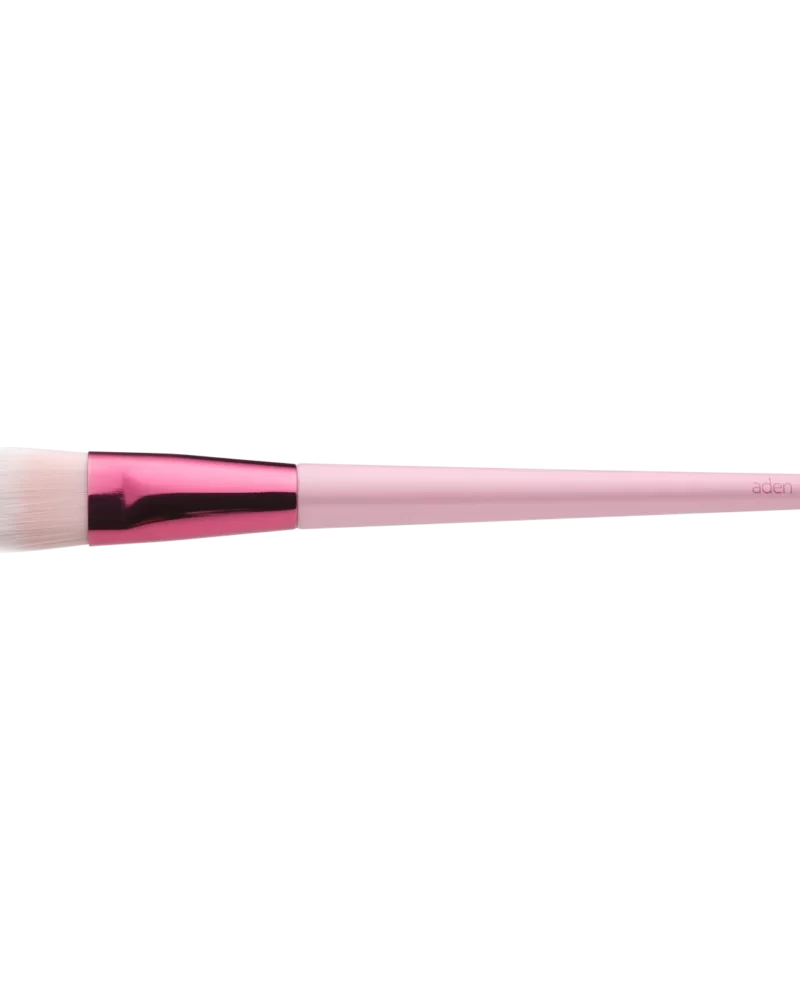 ADEN Flat Foundation Brush Pink επίπεδο πινέλο foundation