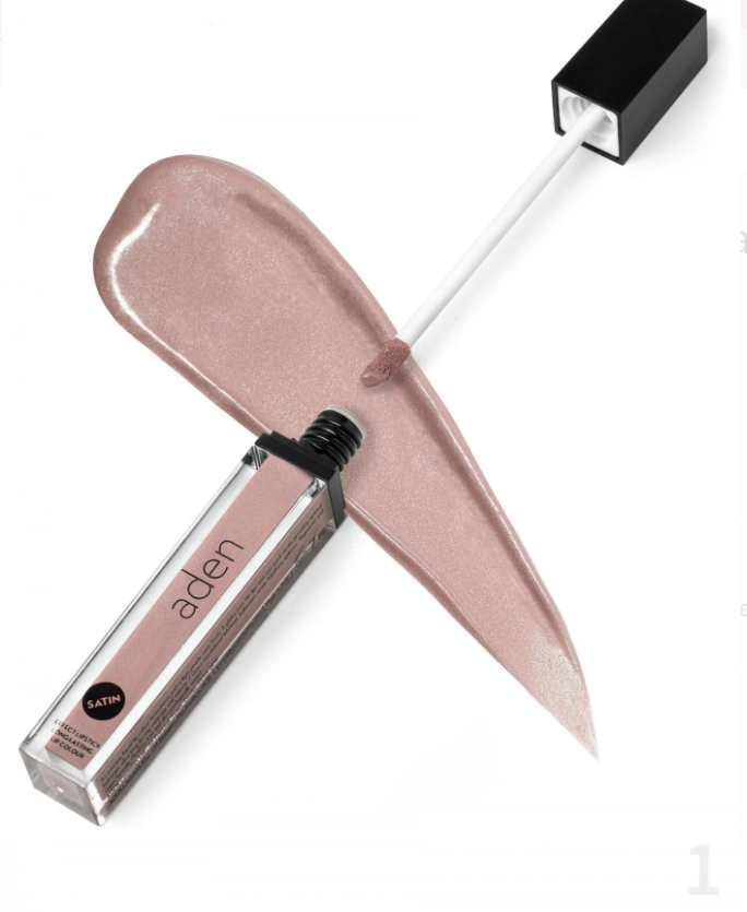 ADEN Satin Effect Lipstick 01 Radiant Beige σατινέ nude κραγιόν